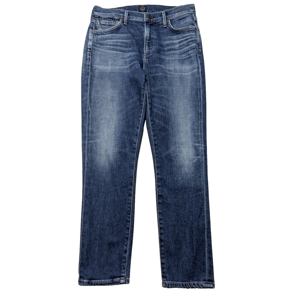 CITIZEN OF HUMANITY‎ ROCKET CROP SKINNY Women 28 Stretch Denim Jeans Made In USA